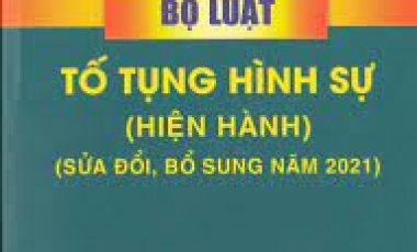 BỘ LUẬT TỐ TỤNG HÌNH SỰ 2015 SỐ 101/2015/QH13 MỚI NHẤT Hoàng Thịnh Luật