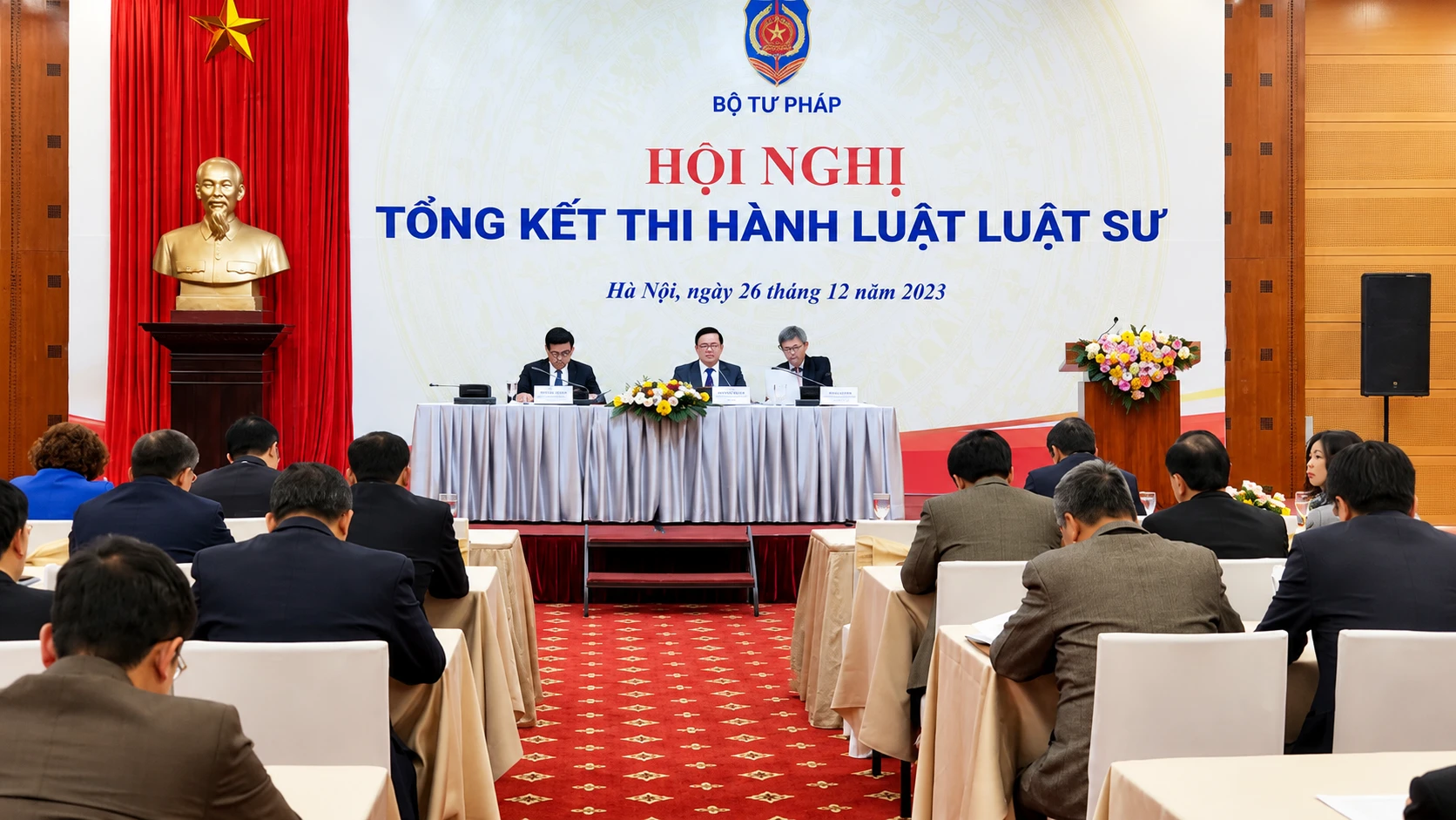 Luật sư Phan Minh Hoàng tham dự Hội nghị Tổng kết thi hành luật Luật sư năm 2023
