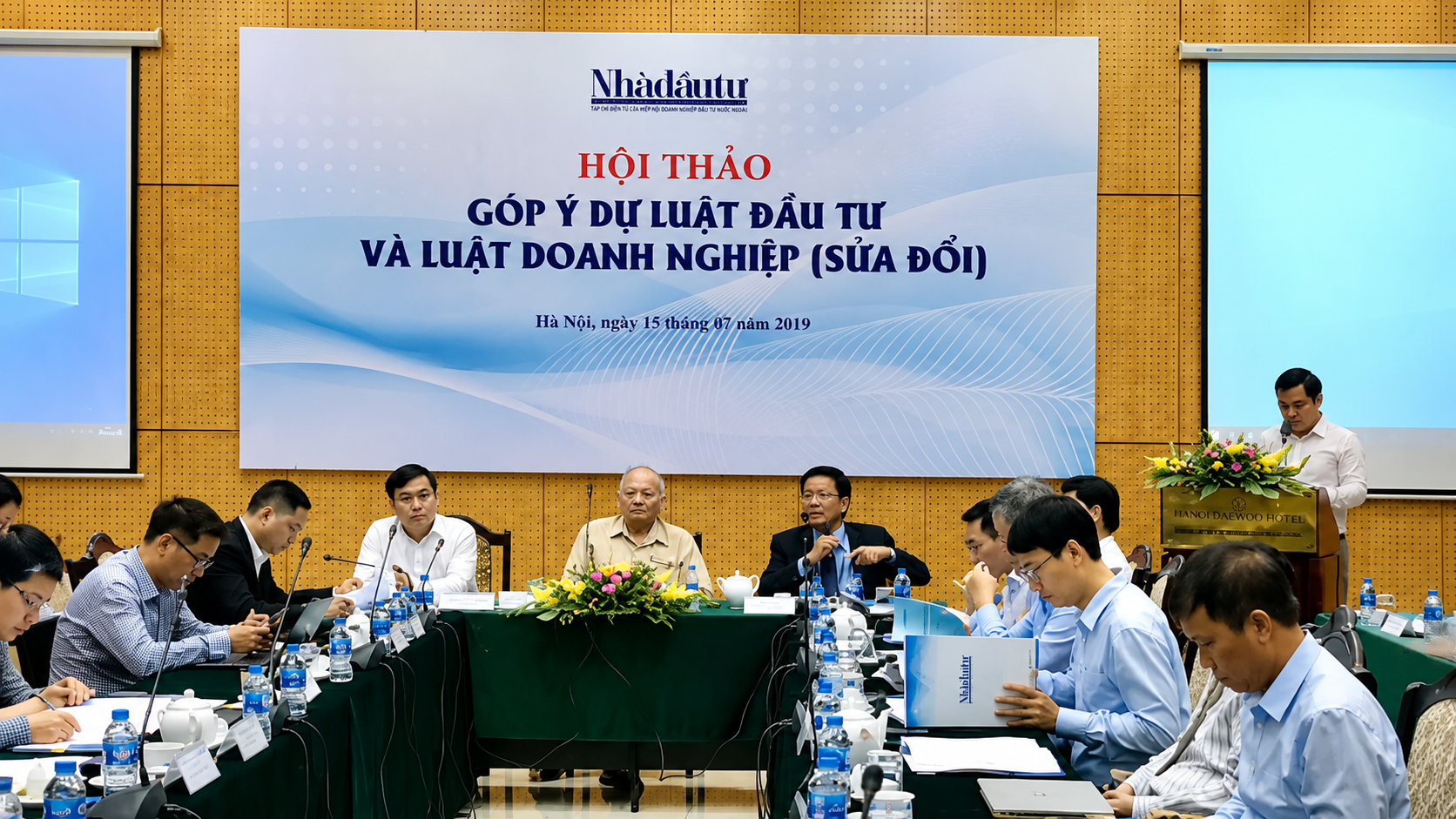 Luật sư Phan Minh Hoàng tham gia Hội thảo Góp ý dự Luật Đầu tư và Luật Doanh nghiệp năm 2019