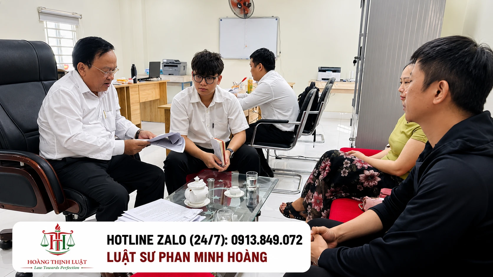 Luật sư giỏi hôn nhân gia đình Phan Minh Hoàng tư vấn tại gia đình khách hàng Luật sư giỏi hôn nhân gia đình Phan Minh Hoàng tư vấn tại gia đình khách hàng