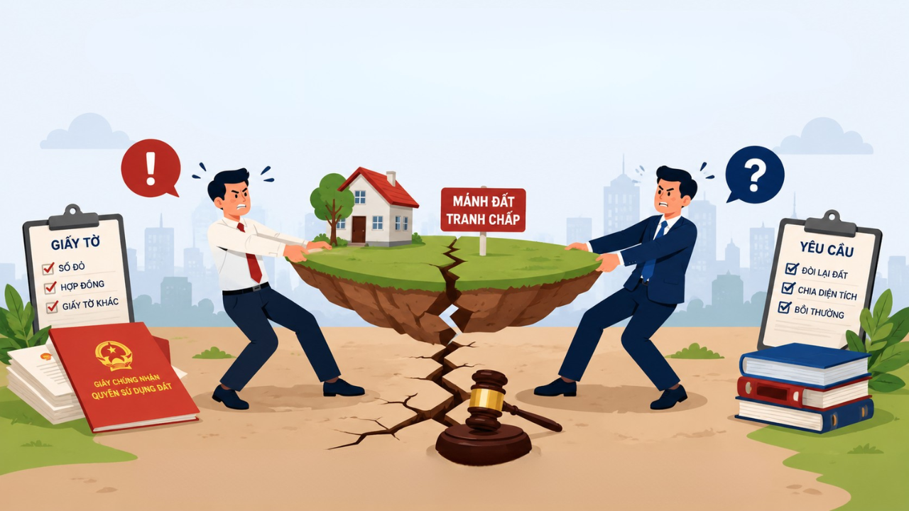 Kinh nghiệm và lưu ý khi tham gia tranh chấp đất đai