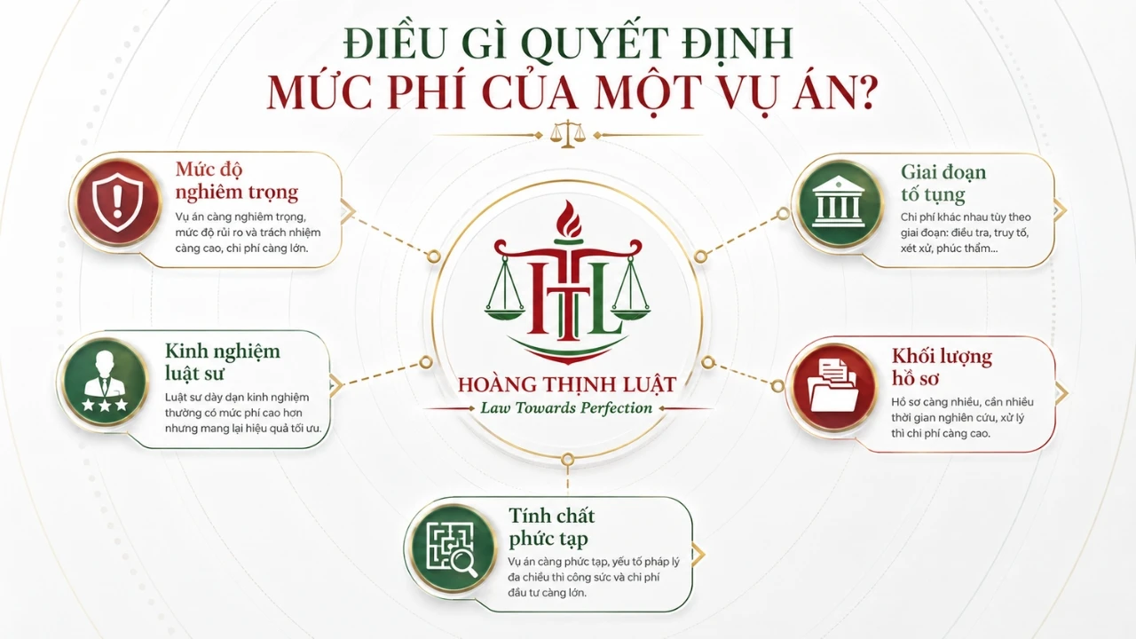 Chi Phí Thuê Luật Sư Hình Sự