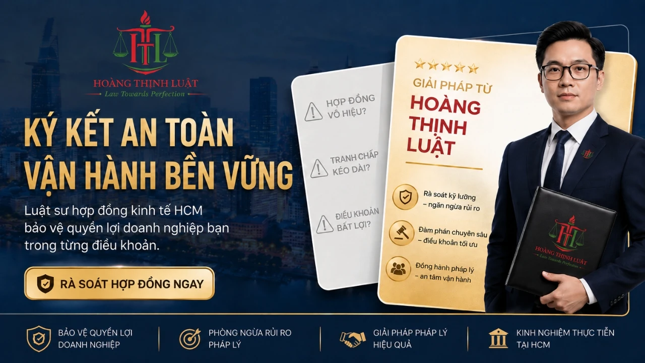 Luật Sư Hợp Đồng Kinh Tế HCM