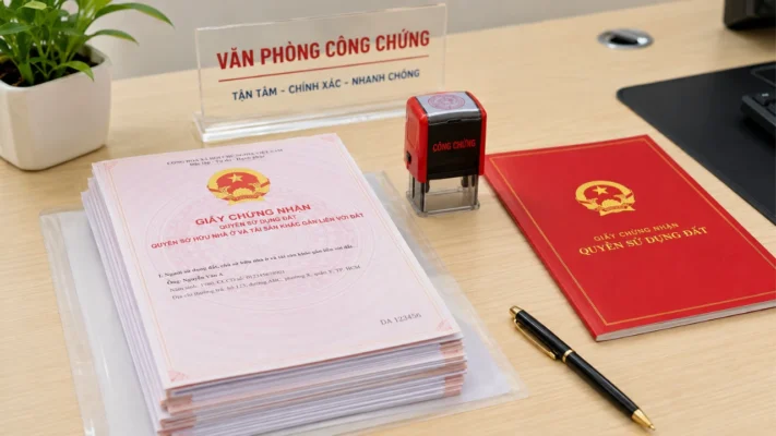Bộ hồ sơ chuẩn bị đầy đủ là bước đầu tiên trong thủ tục làm sổ đỏ thành công