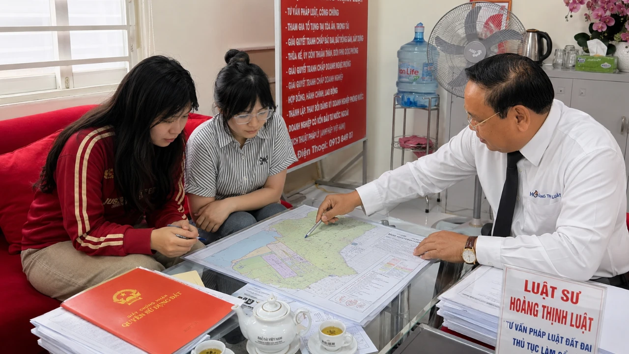 Luật sư tư vấn điều kiện và thủ tục làm sổ đỏ cho khách hàng tại Hoàng Thịnh Luật