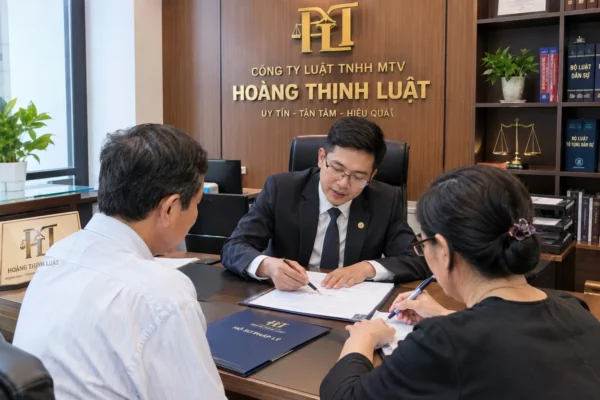 Luật sư tư vấn cách lập di chúc hợp pháp cho khách hàng tại văn phòng Hoàng Thịnh Luật