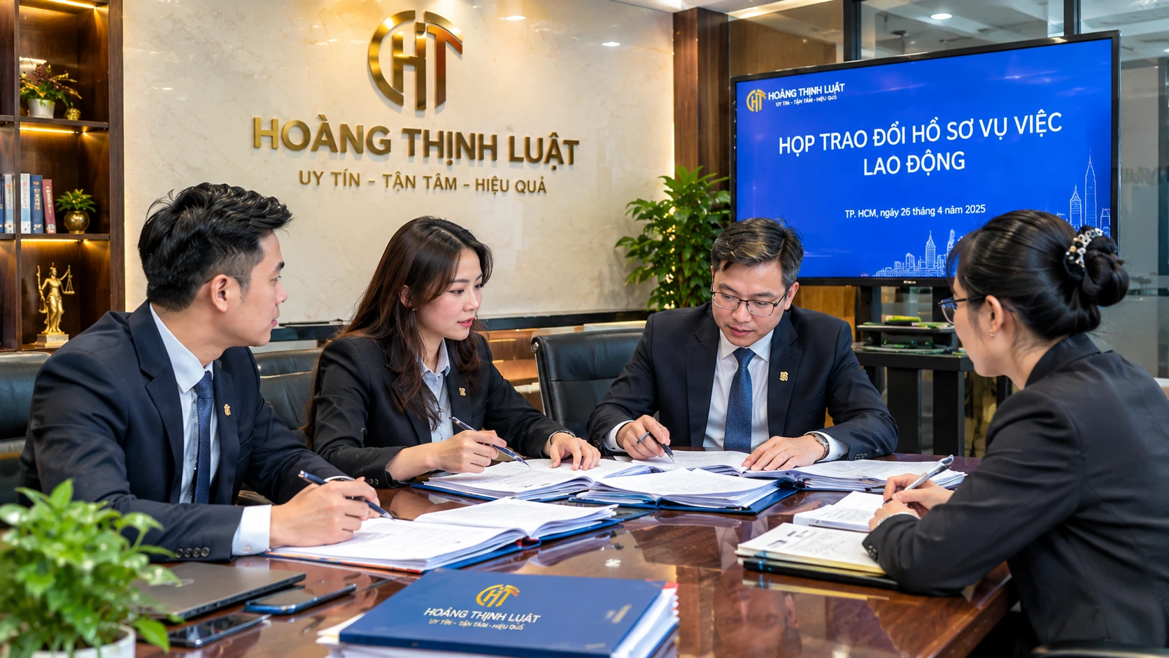 Đội ngũ luật sư lao động HCM tại Hoàng Thịnh Luật – chuyên nghiệp, tận tâm, giàu kinh nghiệm