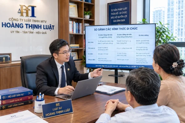Luật sư tư vấn di chúc HCM phân tích các hình thức di chúc phù hợp cho từng khách hàng