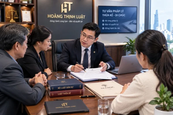 Luật sư Hoàng Thịnh Luật tư vấn xử lý tranh chấp thừa kế cho khách hàng tại TP.HCM