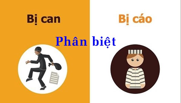 Phân biệt bị can và bị cáo theo quy định Luật tố tụng hình sự?